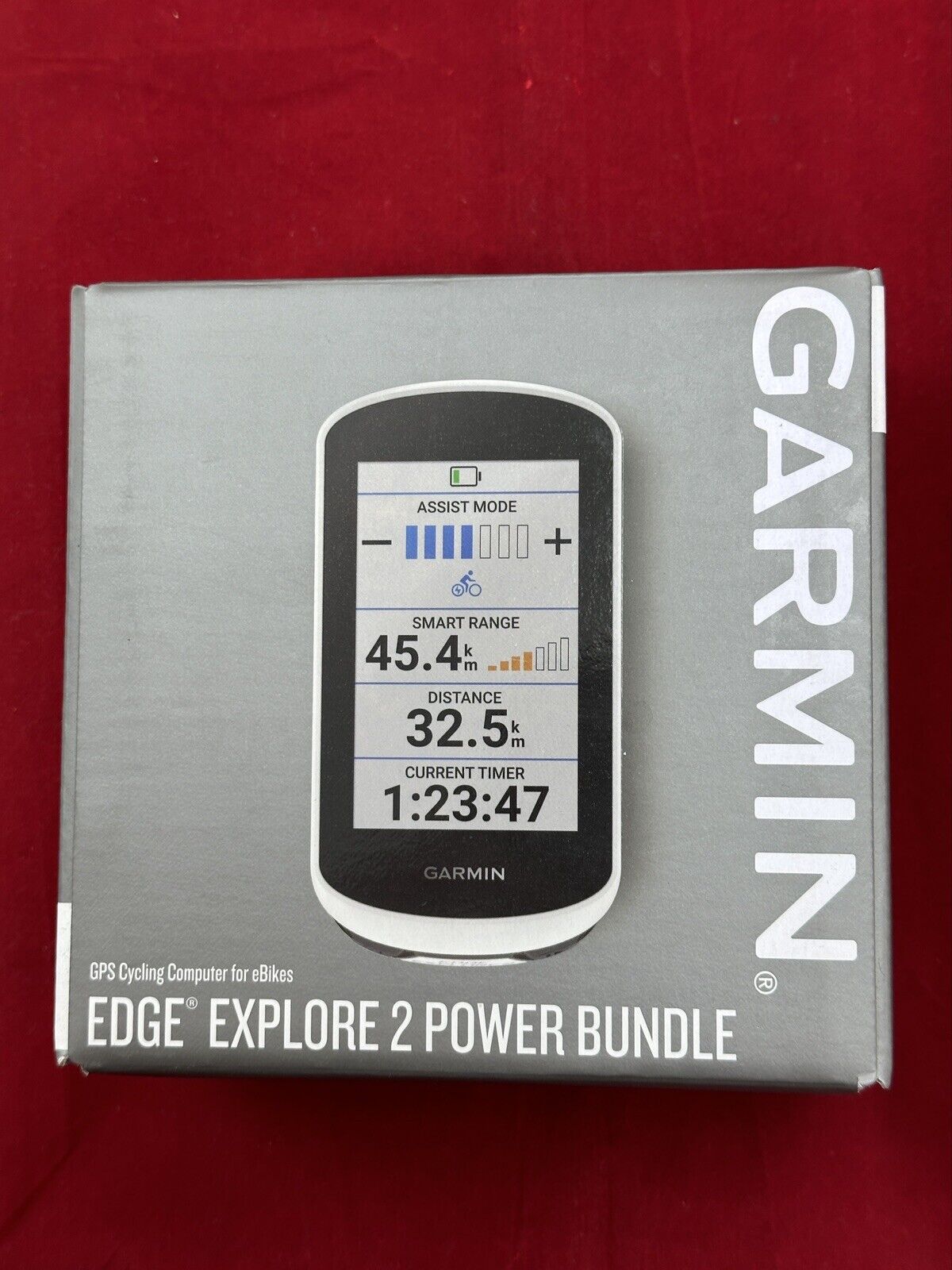 Garmin Edge Explore 2 Touring GPS Bike Computer with Connect Features Power bund