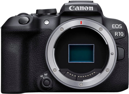 CANON EOS R10 Mirrorless Camera (Hybrid Camera, DSLR Upgrade, 15 B/s, 4K Videos)