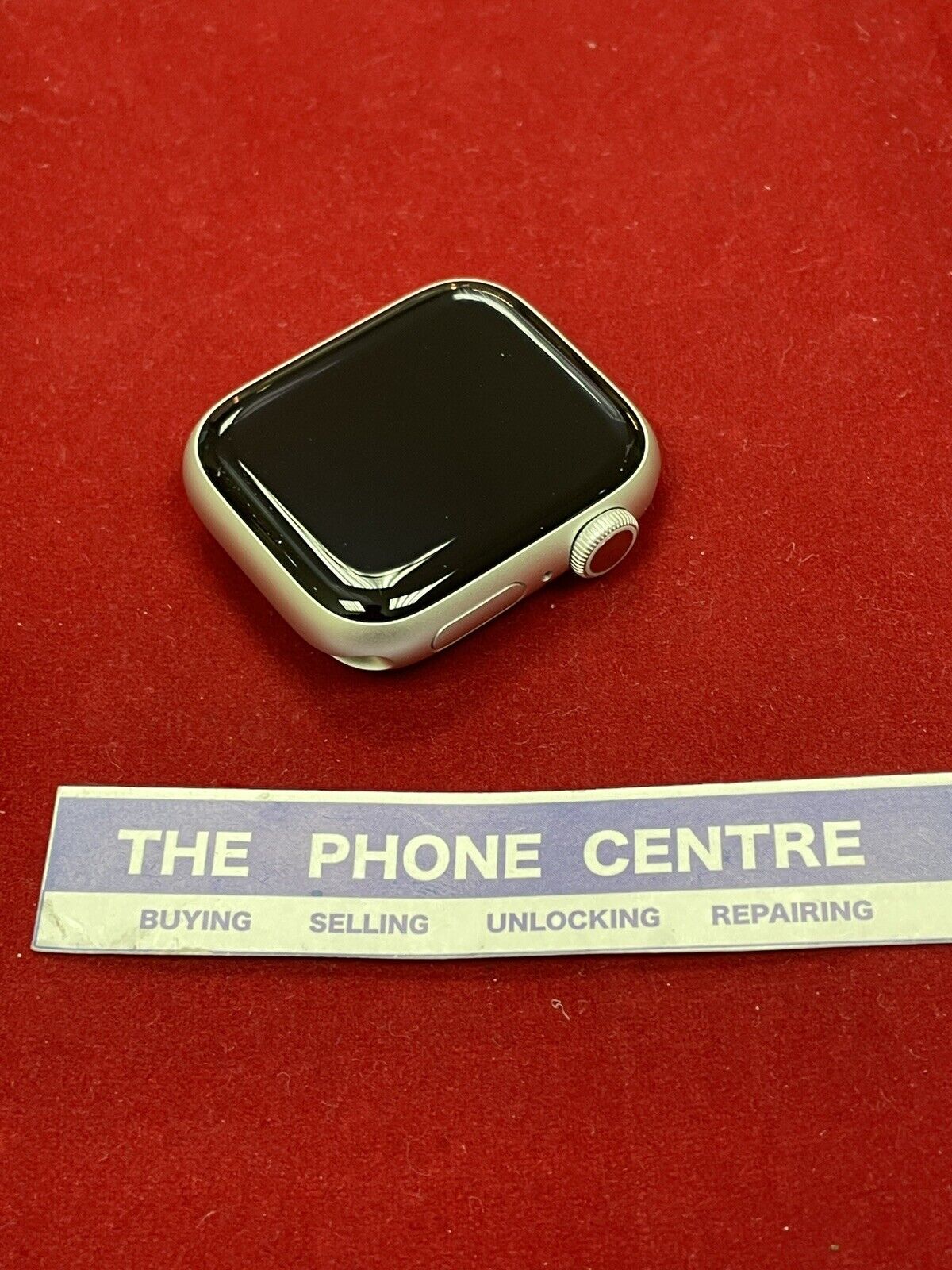 Apple Watch Series 8 41mm (GPS) silver Aluminium Case 100% Battery