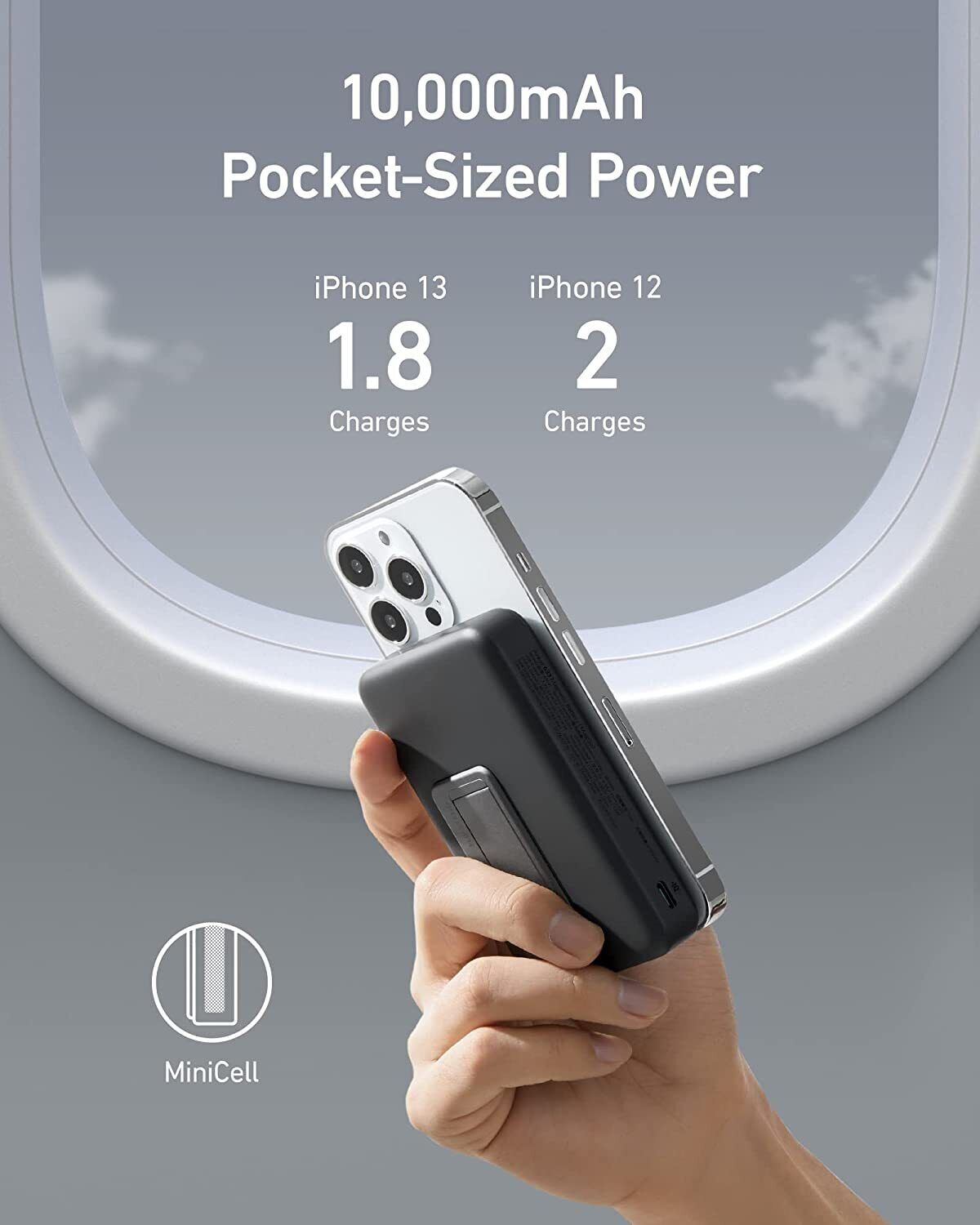 Anker Power Bank, 633 Magnetic Battery, 10,000mAh 14 13, 14 13 Pro/ 1314 Pro Max