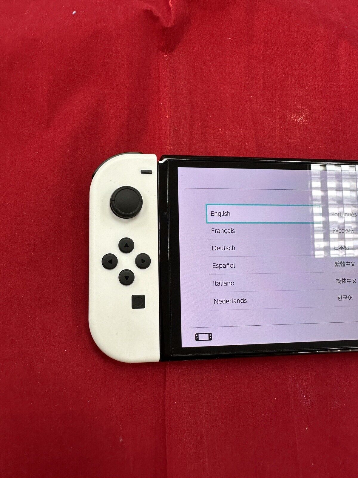 Nintendo Switch OLED Model HEG-001 Handheld Console - 64GB - White