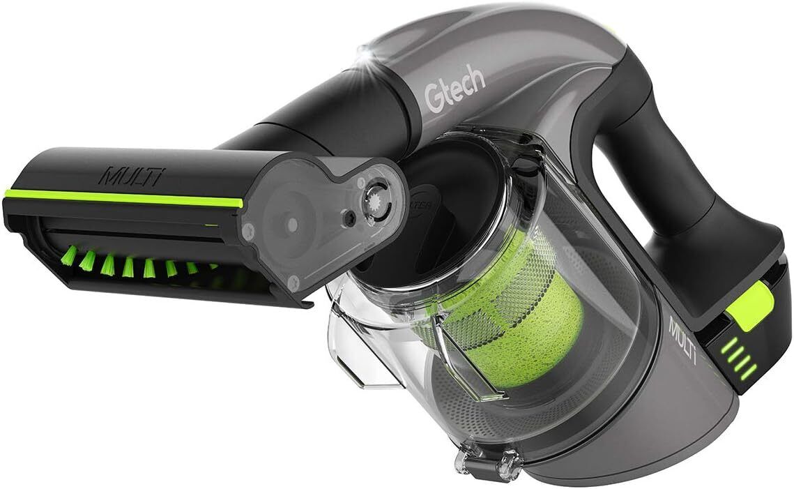 Gtech Multi MK-2 Handheld Cordless Vacuum Cleaner - Grey/Green