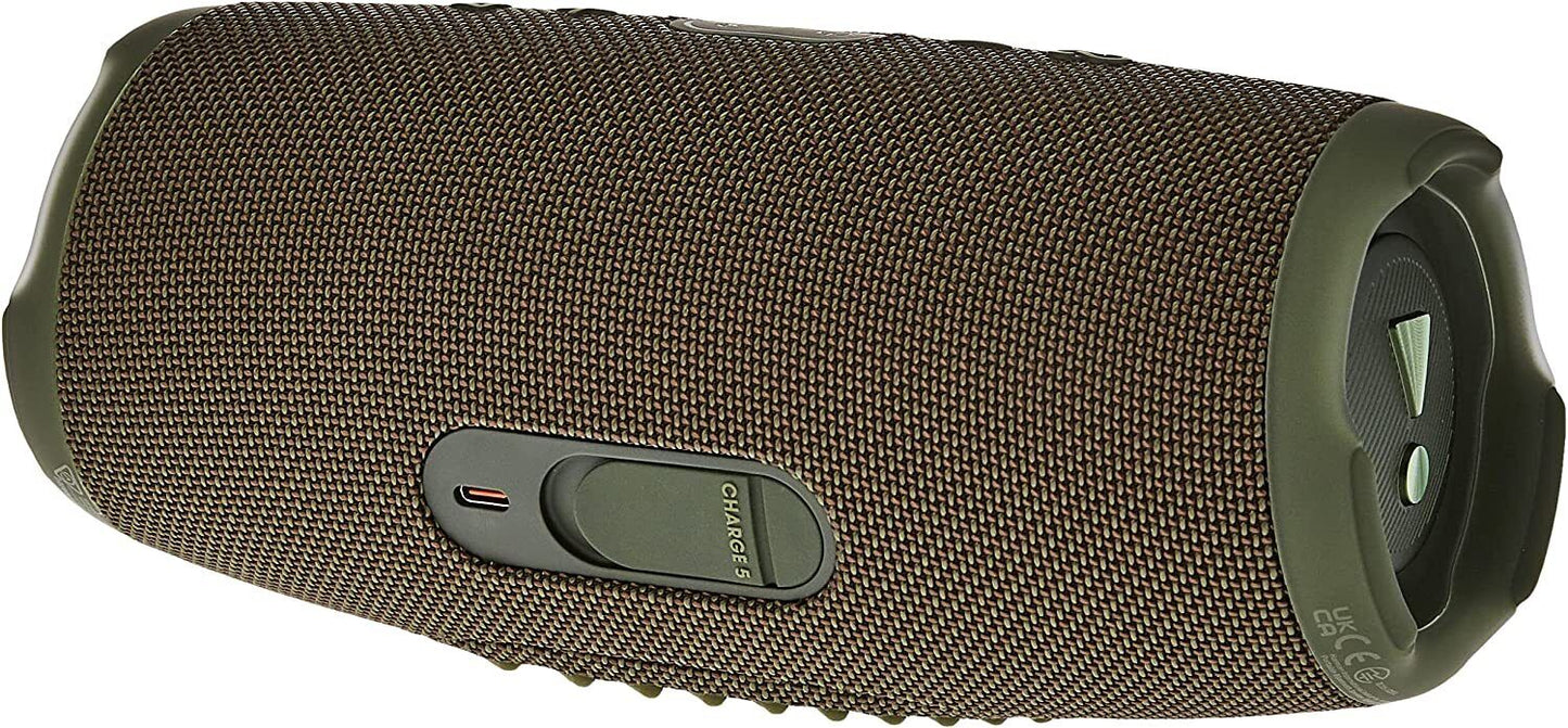 JBL Charge 5 Portable Waterproof Speaker - Forest Green