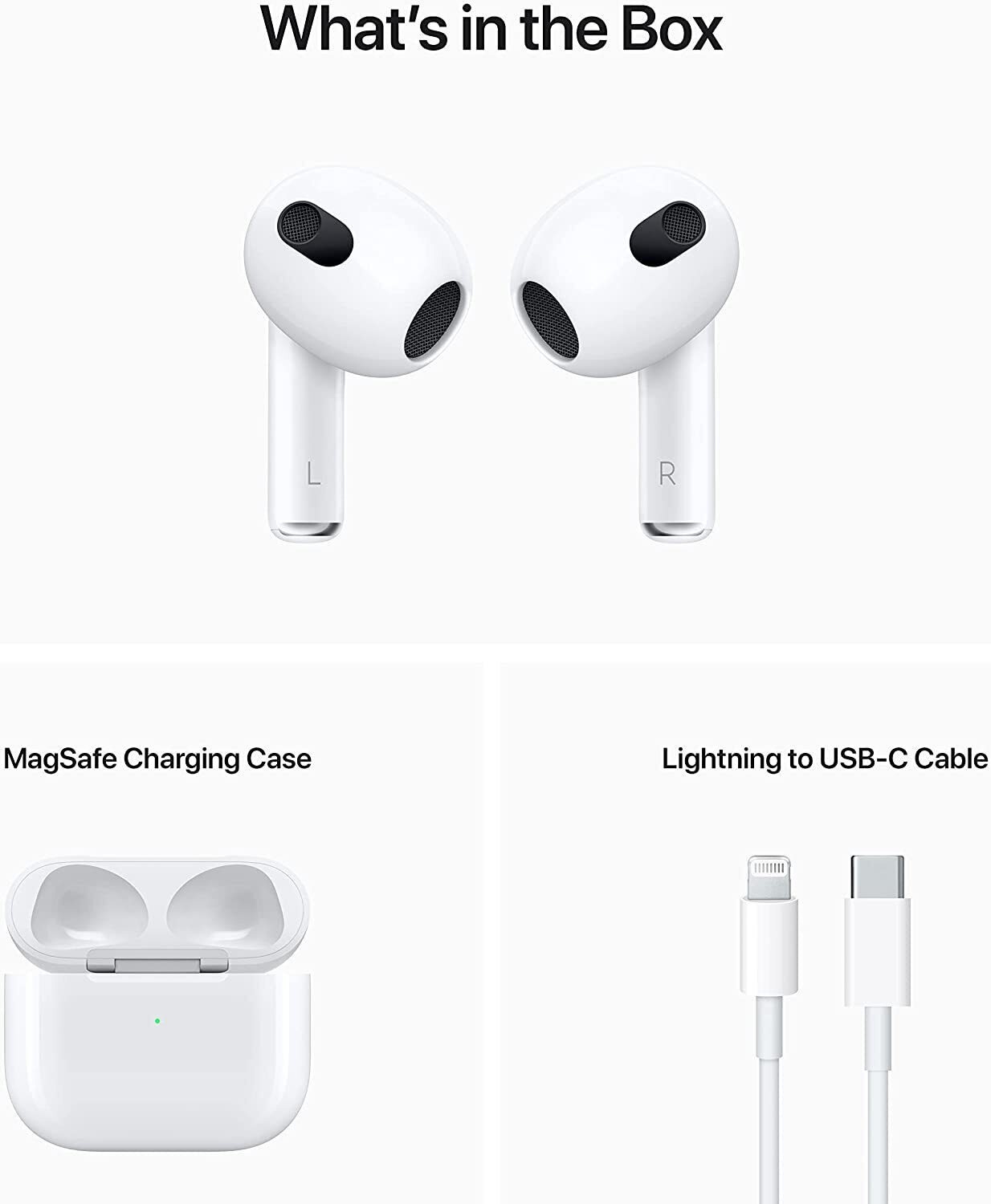 Genuine Apple AirPods 3rd Generation Wireless In-Ear Headset - White