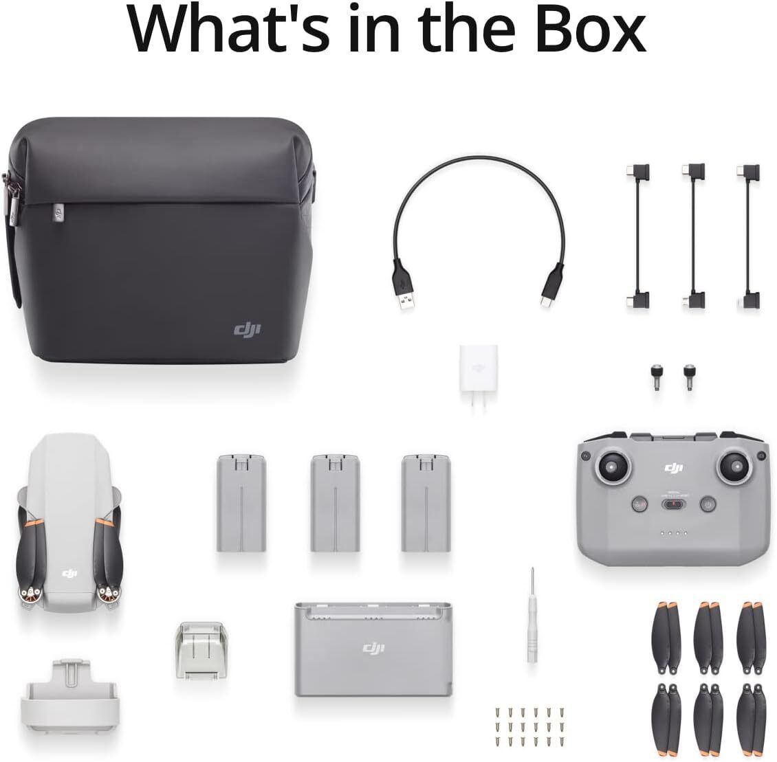 DJI Mini 2 Fly More Combo - Ultralight and Foldable Drone Quadcopter
