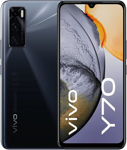 vivo Y70 - 128GB - 8GB - Gravity Black 48MP (Unlocked)