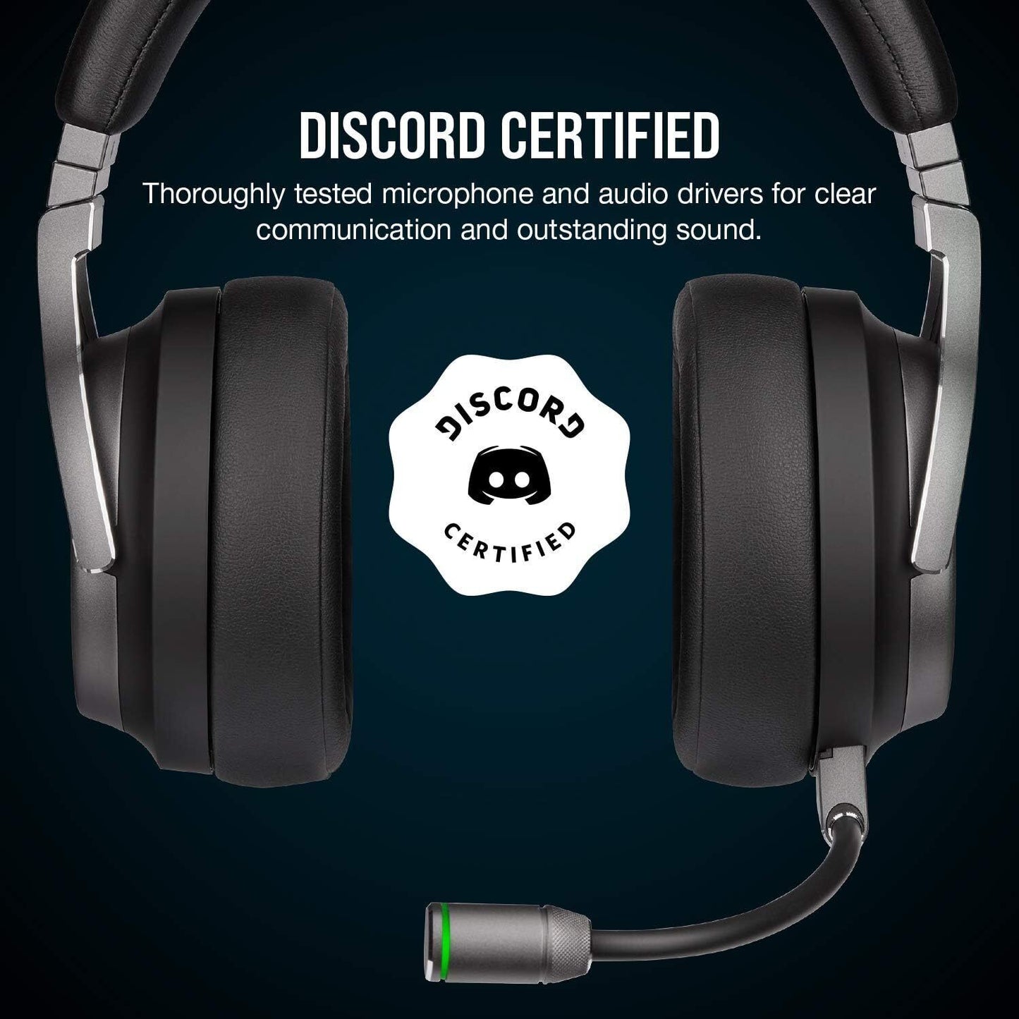 Corsair Virtuoso RGB Black Over Head Gaming Headset