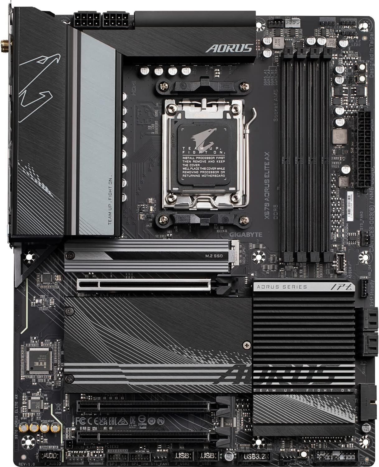 Gigabyte X670 AORUS ELITE AX ATX Motherboard