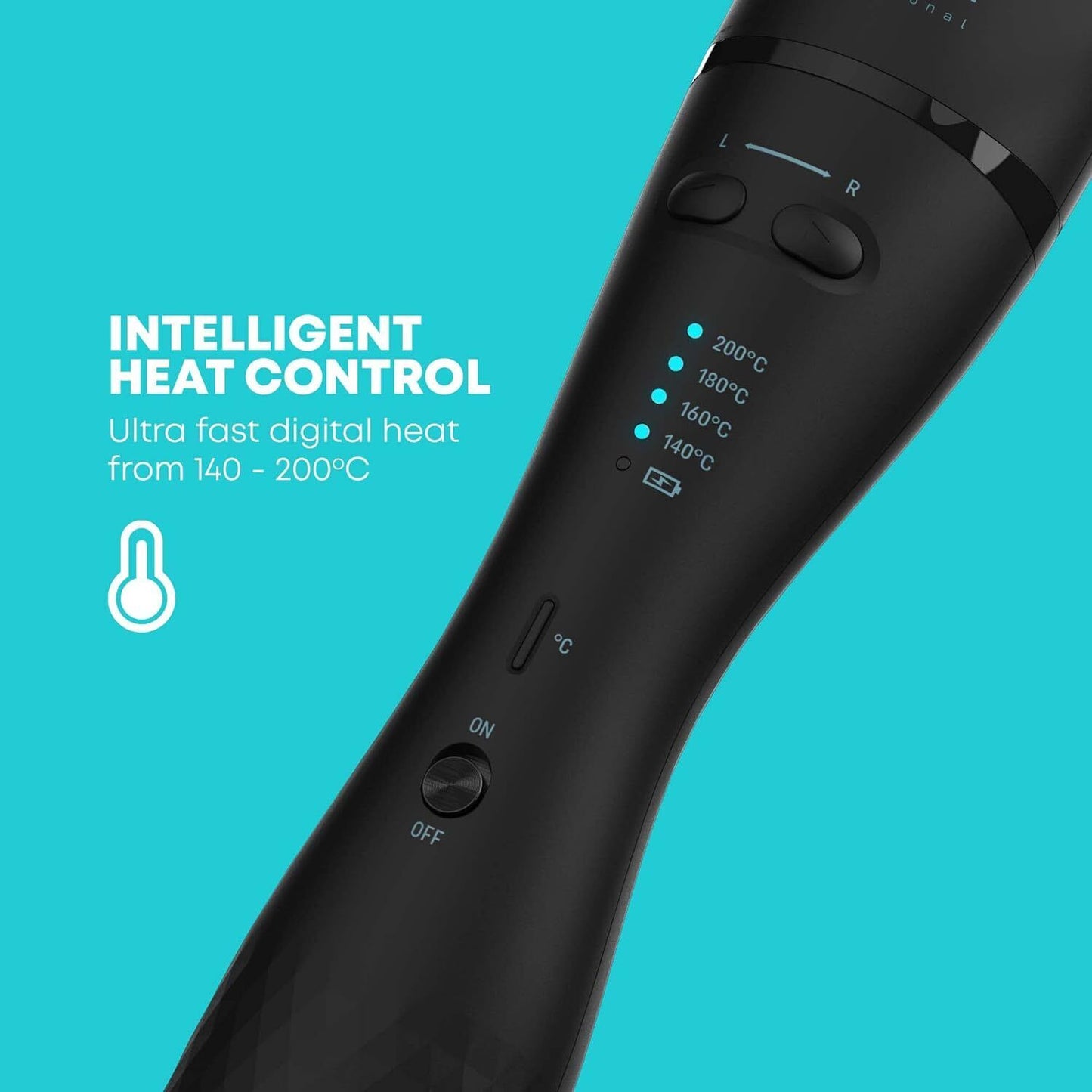 Revamp Progloss Liberate Cordless Hollywood Automatic Rotating Curler