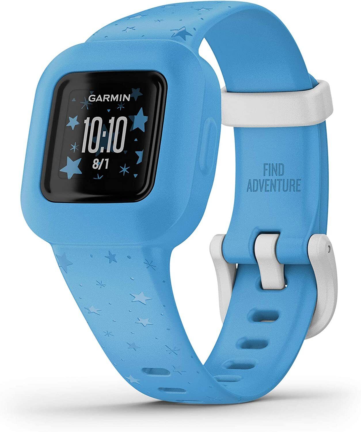 Garmin vivofit jr. 3 Fitness Tracker for Kids, Blue Stars