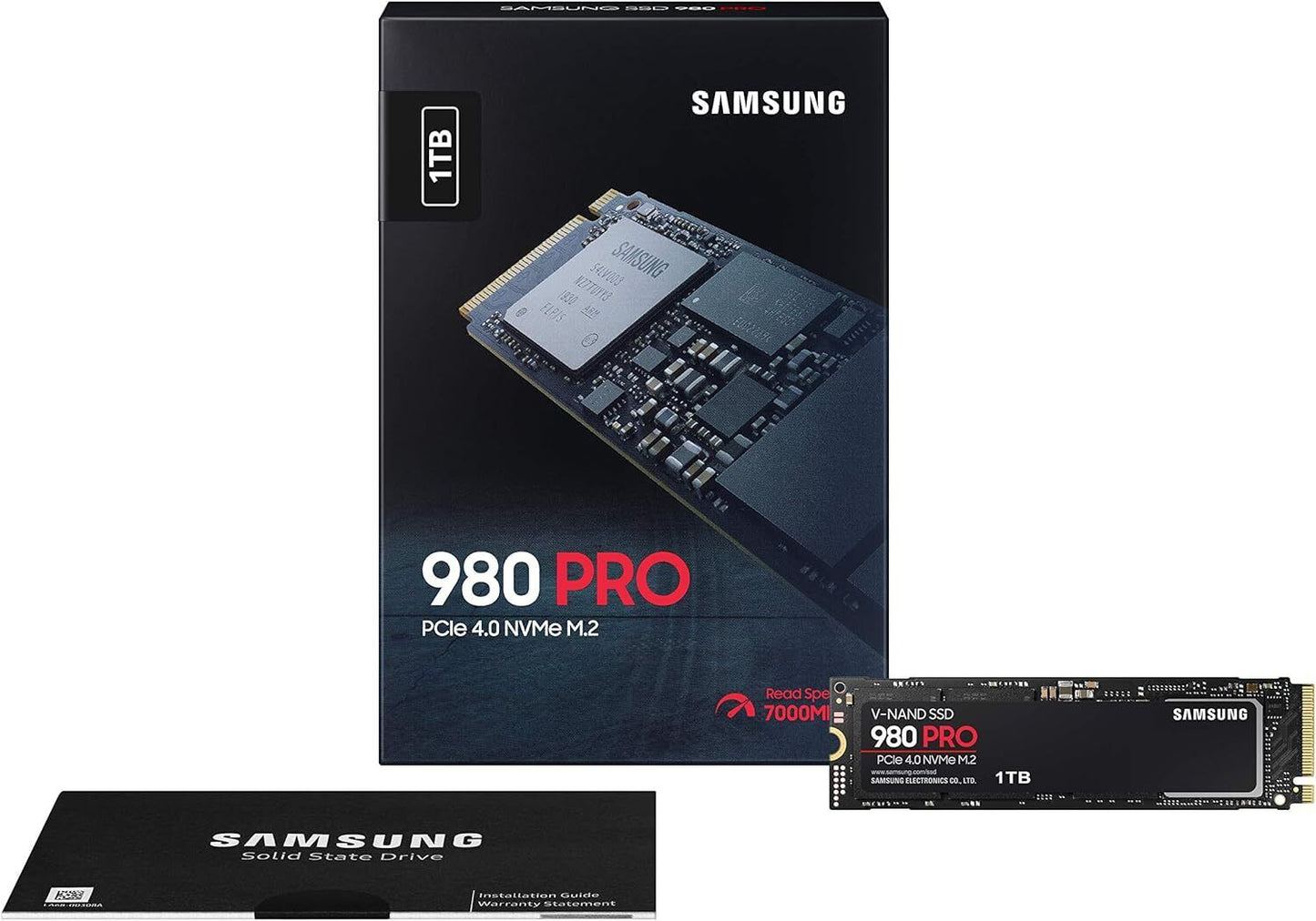 Samsung 980 PRO 1TB Internal NVMe SSD (MZ-V8P1T0BW)