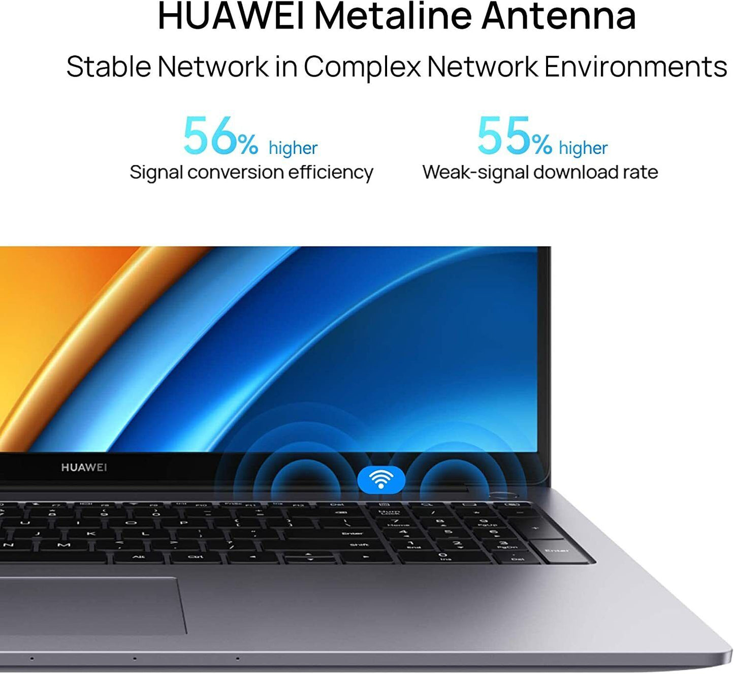HUAWEI MateBook D 16" (512GB SSD, Intel Core i5 12th Gen., 4.40 GHz, 8GB) Laptop