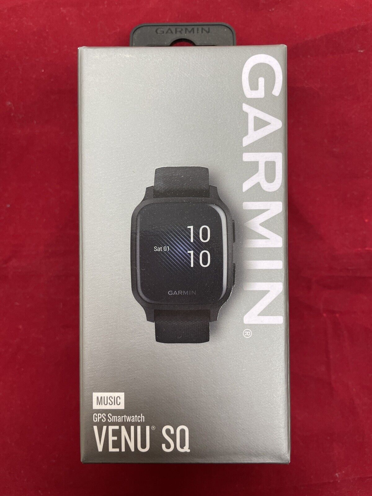 Garmin Venu Sq - Music Edition GPS Watch - Black/Slate