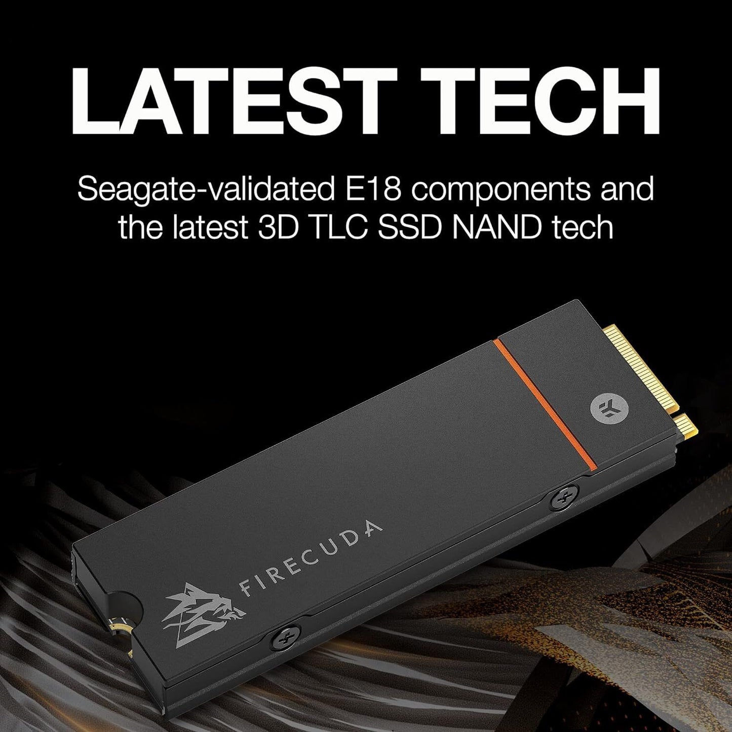 Seagate FireCuda 530 4TB M.2 NVMe Internal SSD with Heatsink (ZP4000GM3A023)