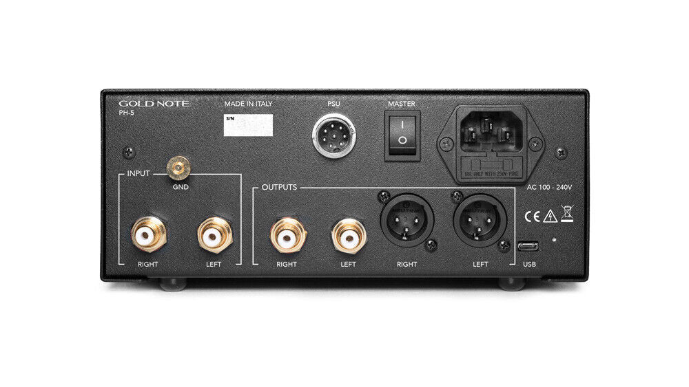 Gold Note PH-5 MM & MC Phono Preamplifier