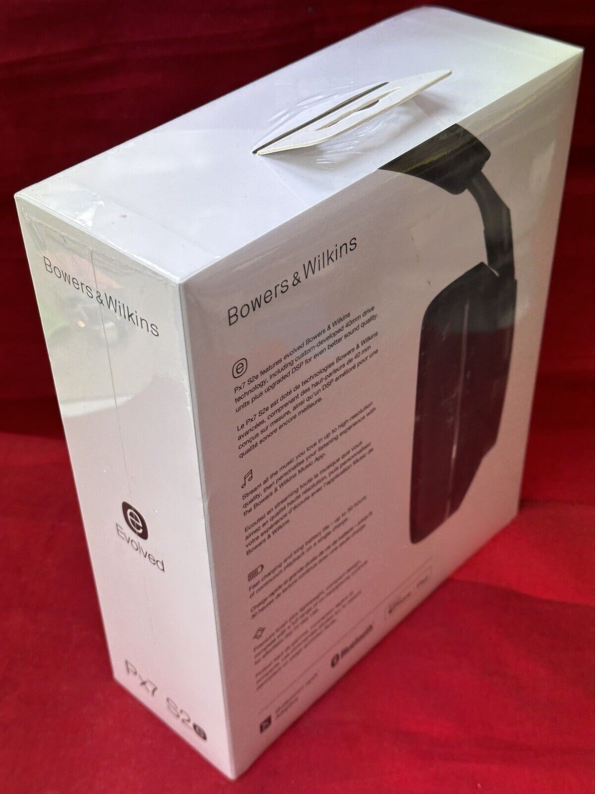 Bowers & Wilkins PX7 S2e Noise Cancelling ualcomm aptX Adaptive & Quick Charge