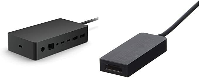 Microsoft Surface Dock 2 (4x USB-C, 2x USB-A, Gigabit Ethernet port, Audio port)