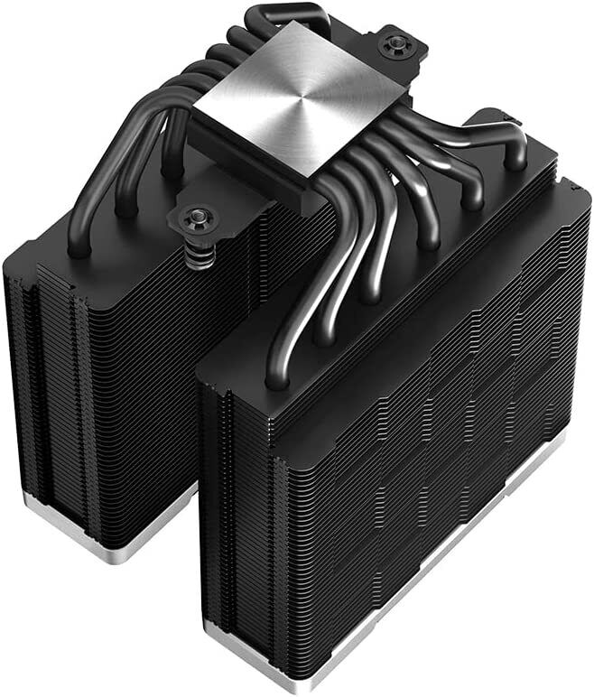 DeepCool AK620 ZERO DARK CPU Cooler, 2x120mm Fan, with LGA 1151 mounting kit