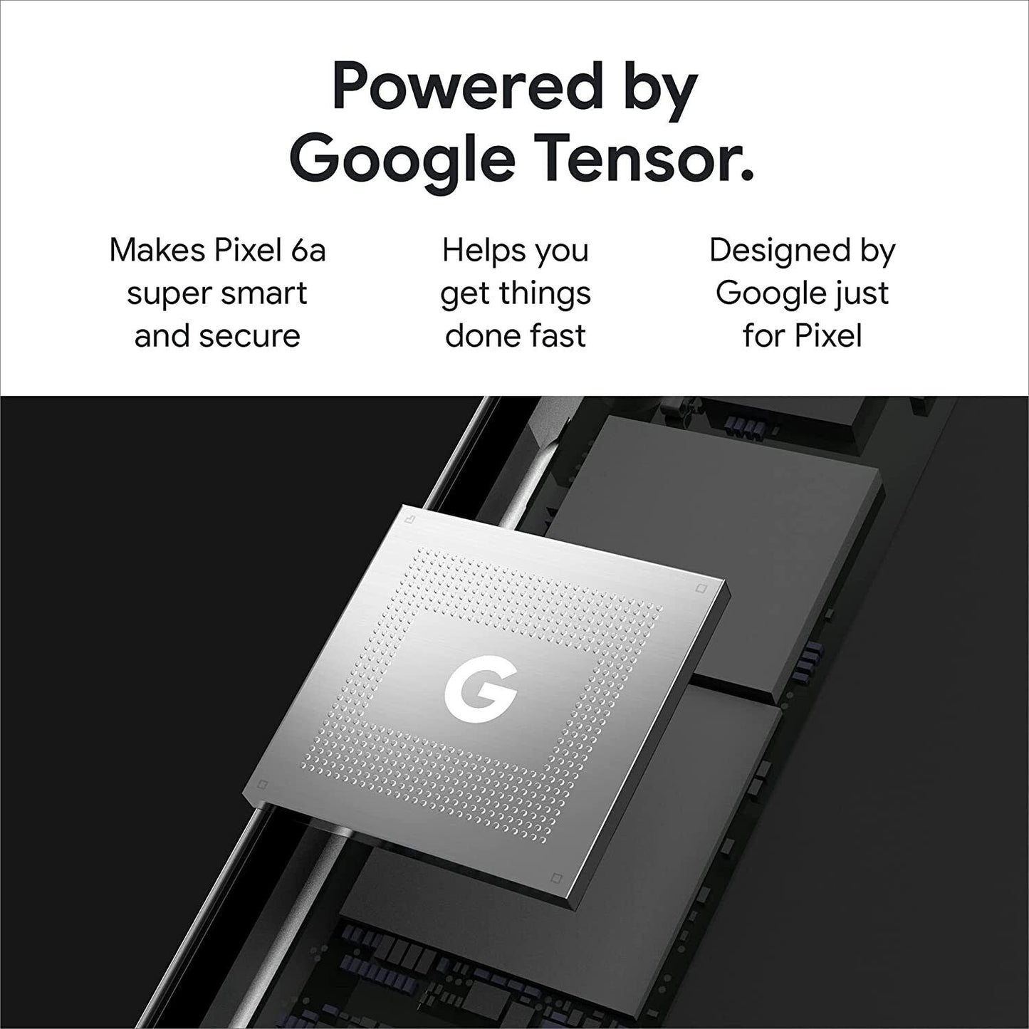 Google Pixel 6a G1AZG - 128GB - Charcoal (Unlocked)