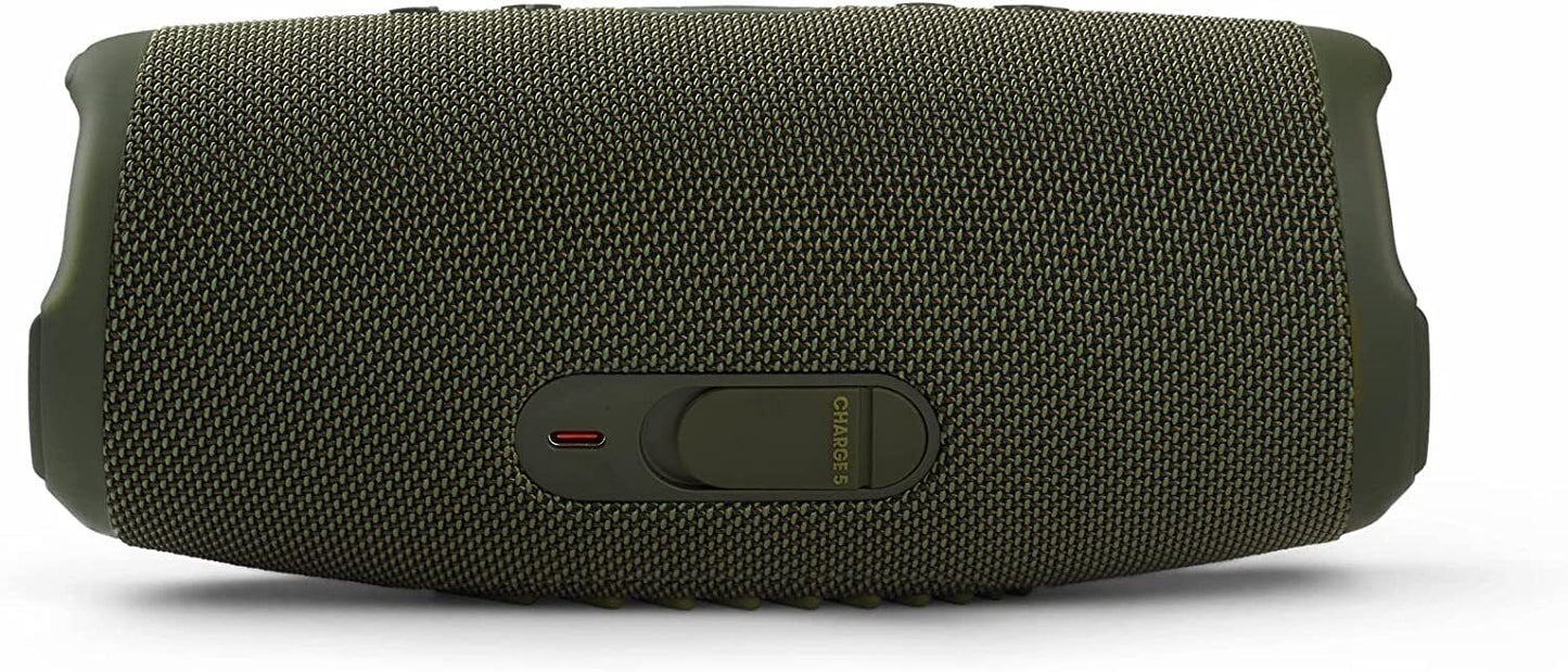 JBL Charge 5 Portable Waterproof Speaker - Forest Green