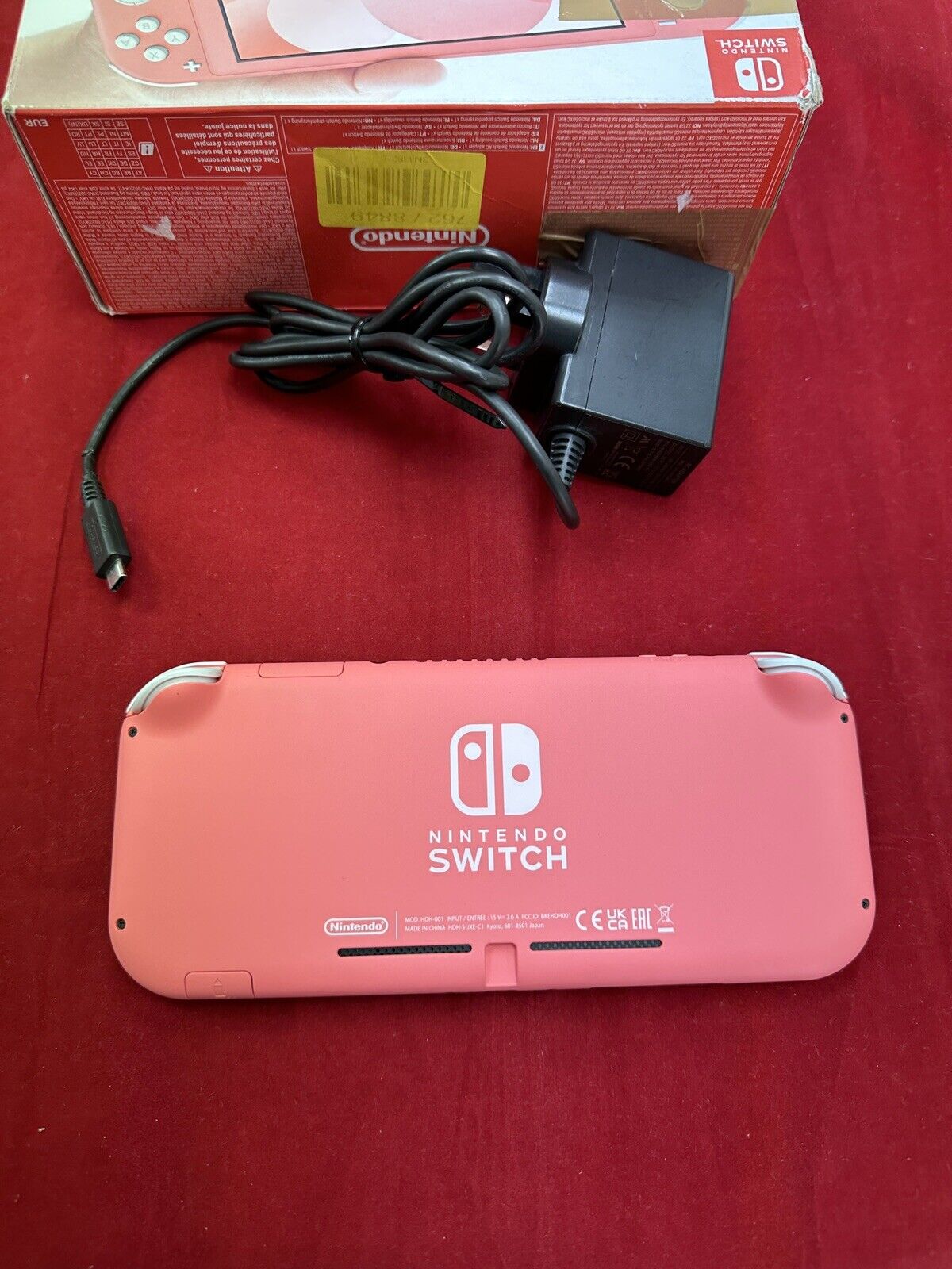 Nintendo Switch Lite 32GB Handheld Console - Coral