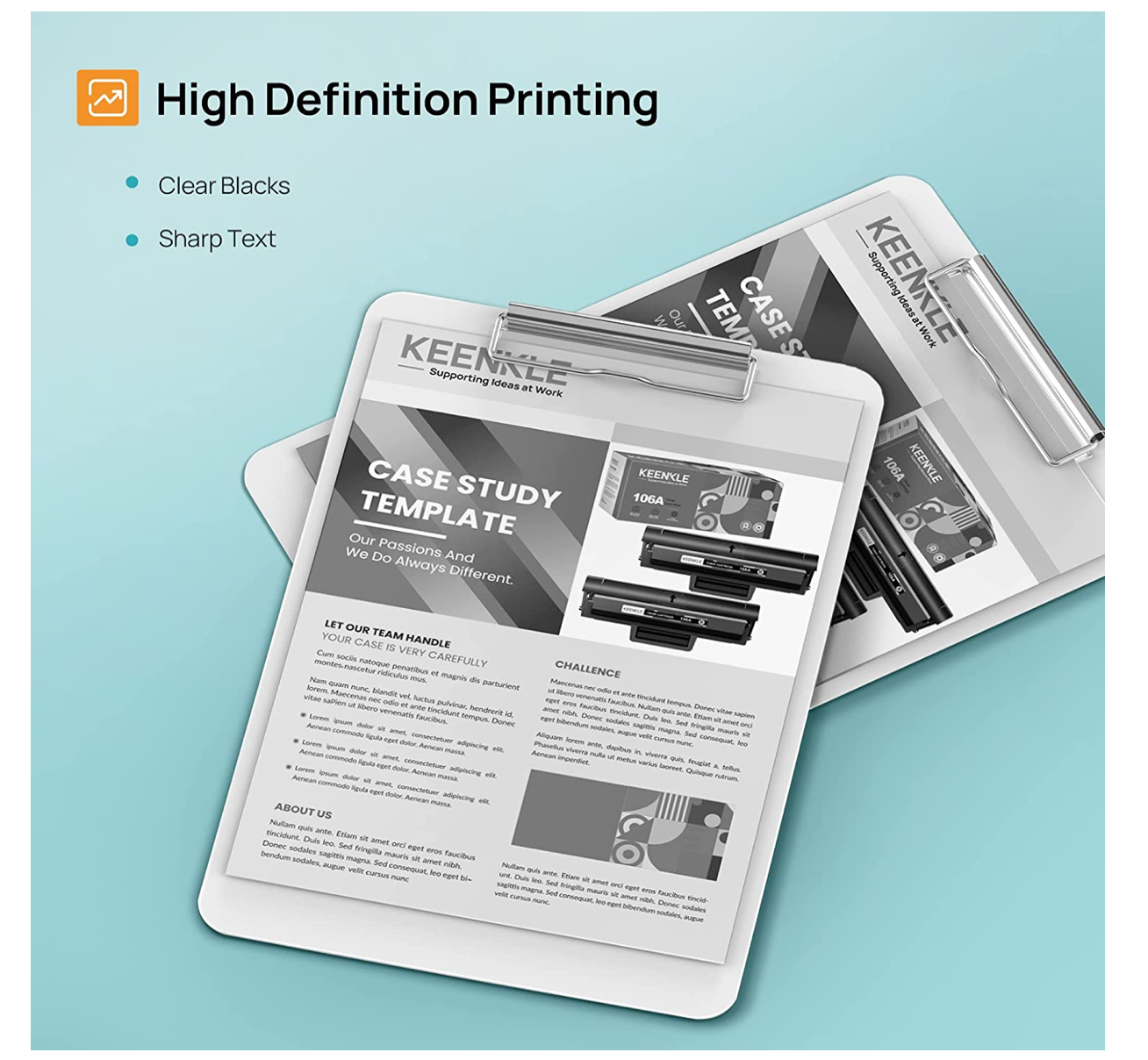 Cool Toner 106A W1106A Compatible Toner Cartridge Replacement for HP box of 2