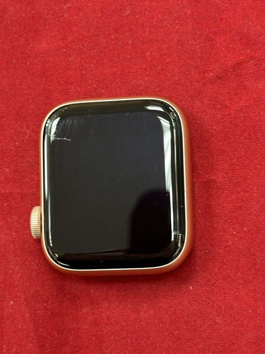 Apple Watch Series 6 (GPS, 40mm) - Gold Aluminium Case 100% Battery *