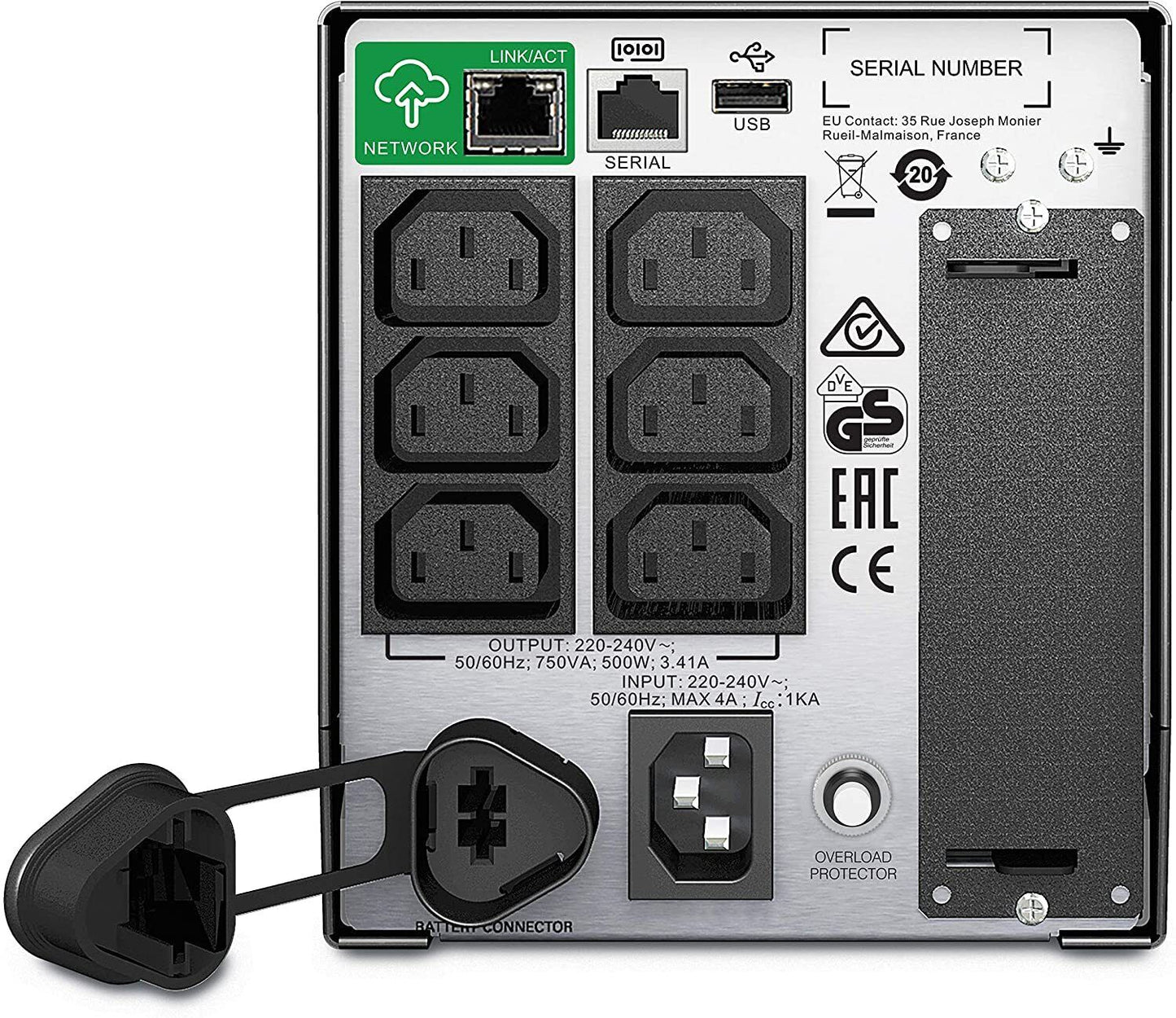 APC by Schneider Electric Smart-UPS SMT-SmartConnect - SMT750IC