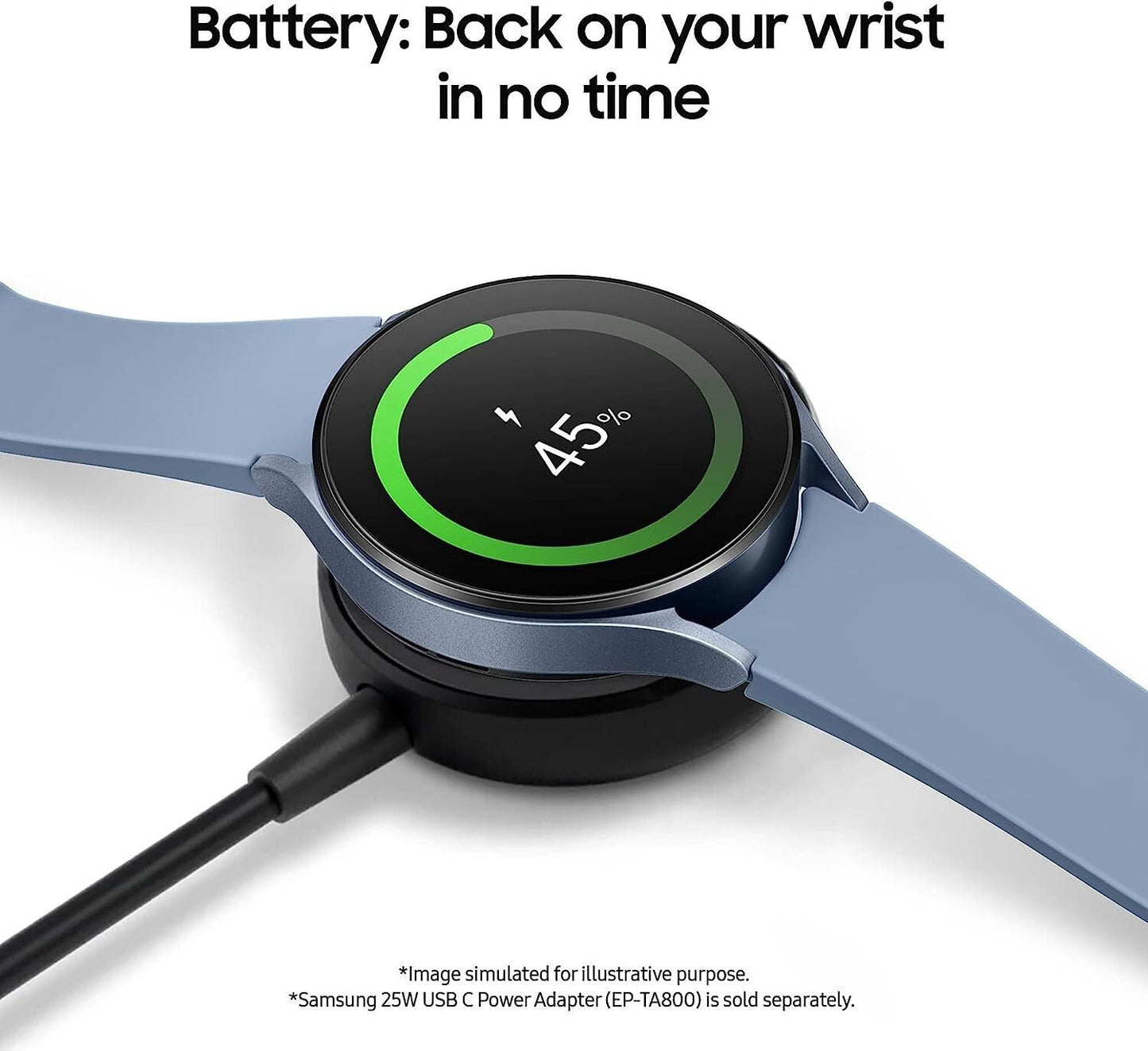 Samsung Galaxy Watch5 40mm Bluetooth Smart Watch, Graphite