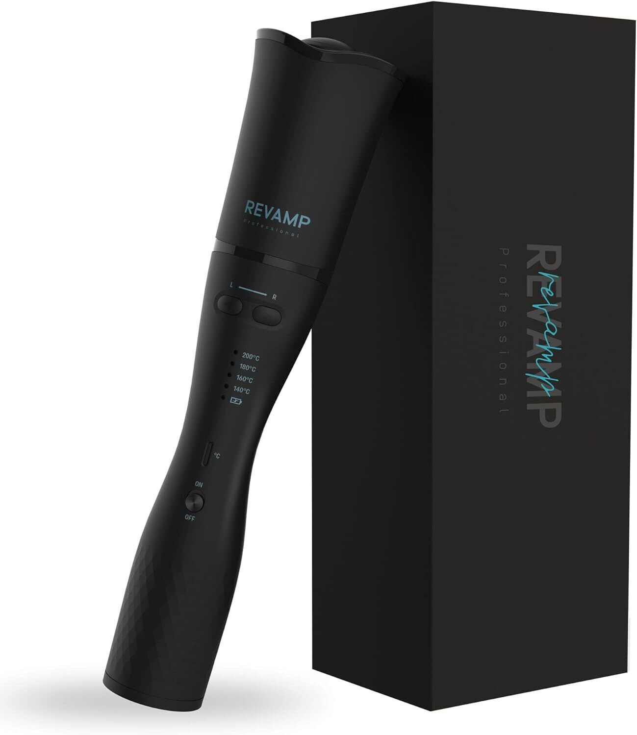 Revamp Progloss Liberate Cordless Hollywood Automatic Rotating Curler