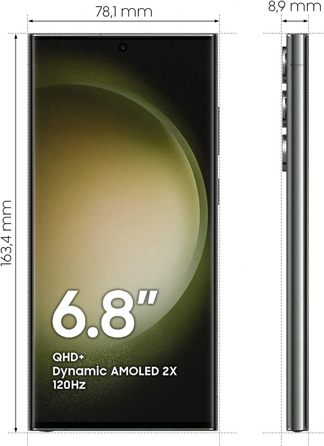 Samsung Galaxy S23 Ultra SM-S918B/DS - 256GB - Green (Unlocked)