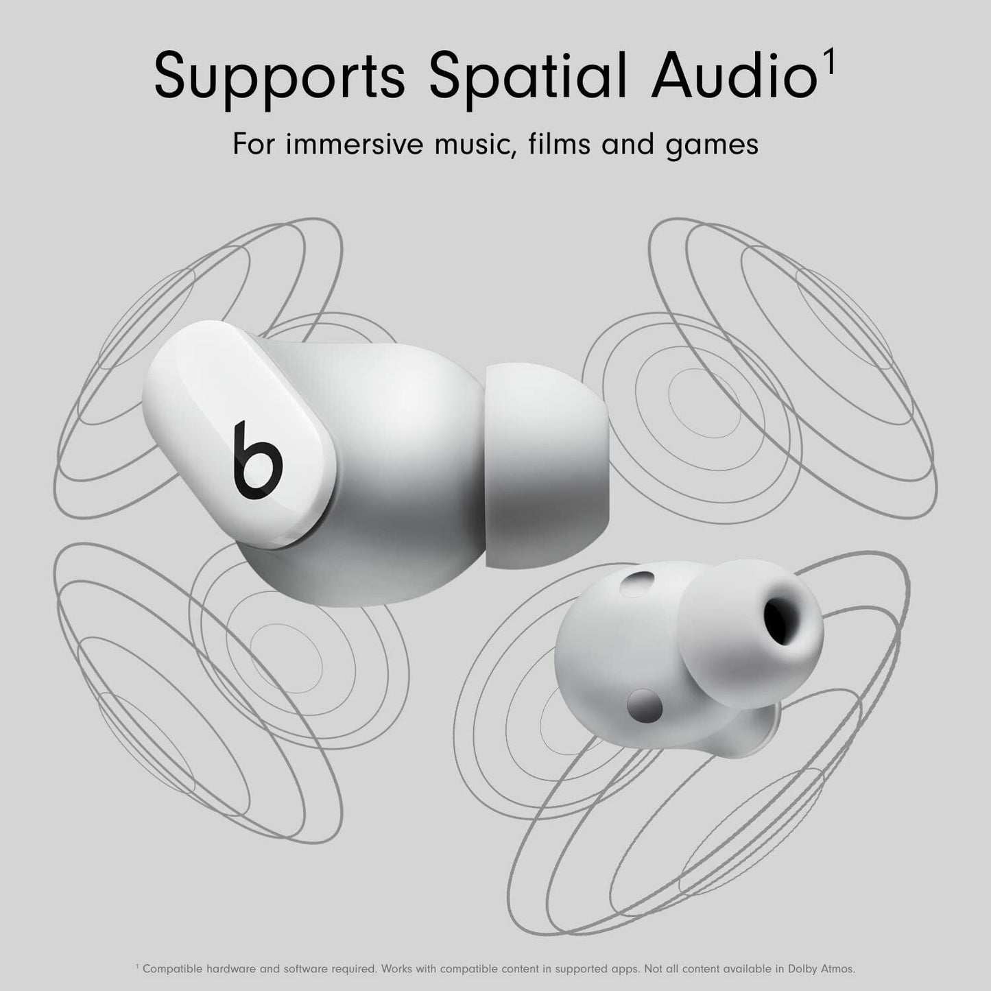 Beats by Dr. Dre Studio Buds - White