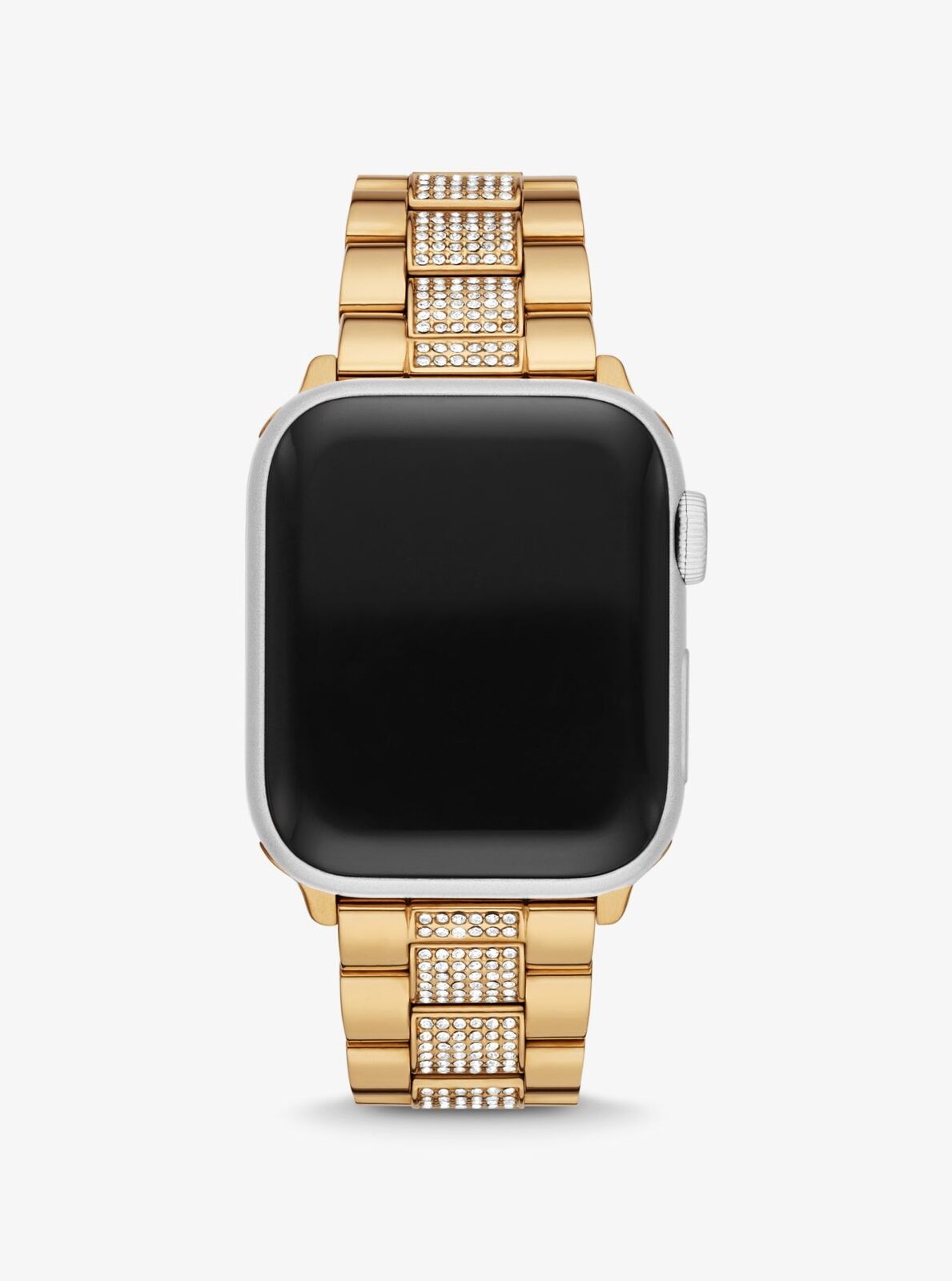 MICHAEL KORS - Pavé Gold-Tone Strap For Apple Watch