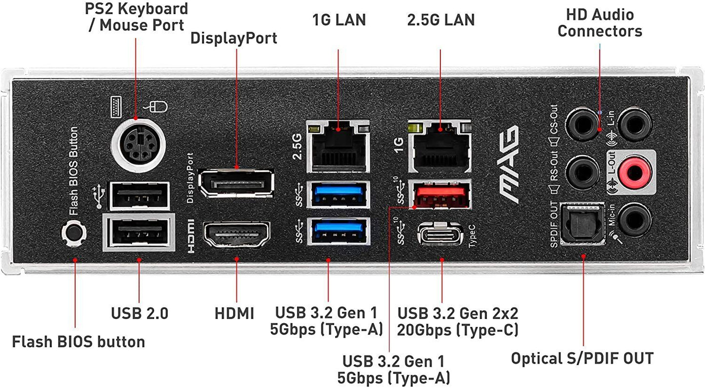 MSI MAG B550 TOMAHAWK Motherboard ATX