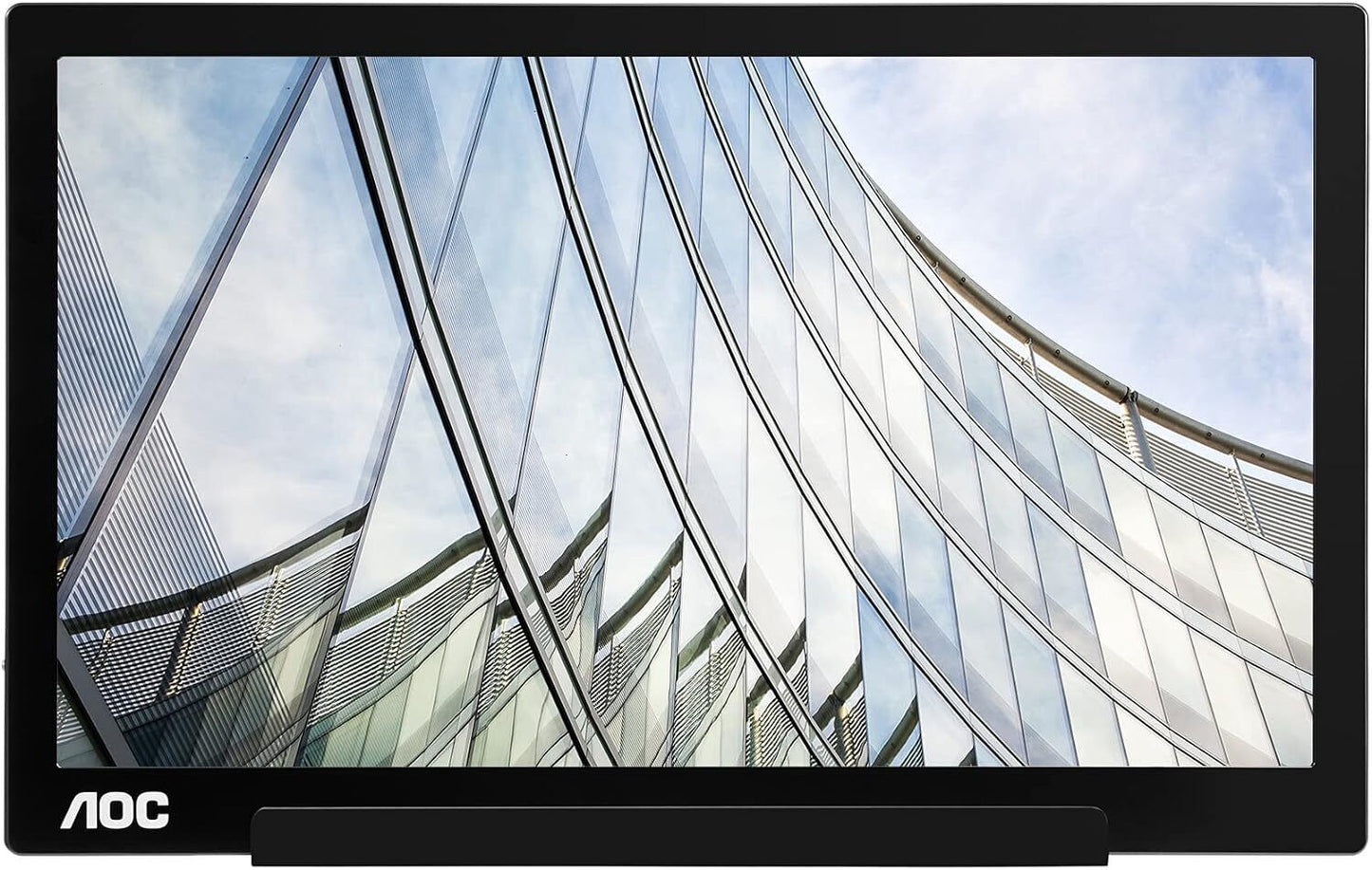 AOC I1601FWUX LED Monitor 15.6" Portable 1920 X 1080 Full HD 1080p IPS 220
