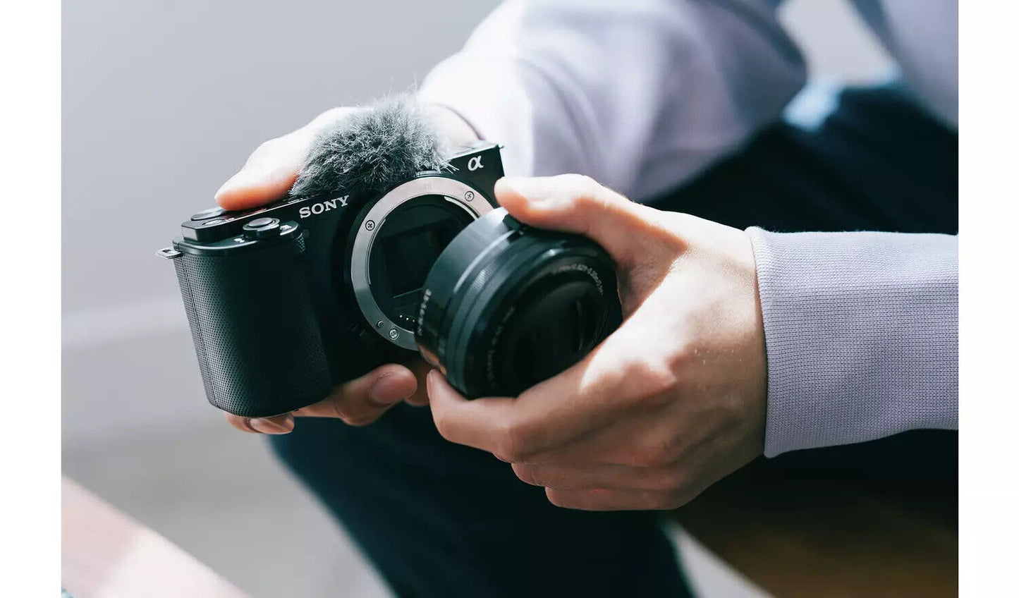 Sony Alpha ZV-E10 24.2MP Mirrorless Camera - Black (E PZ 16-50mm f/3.5-5.6 OSS)