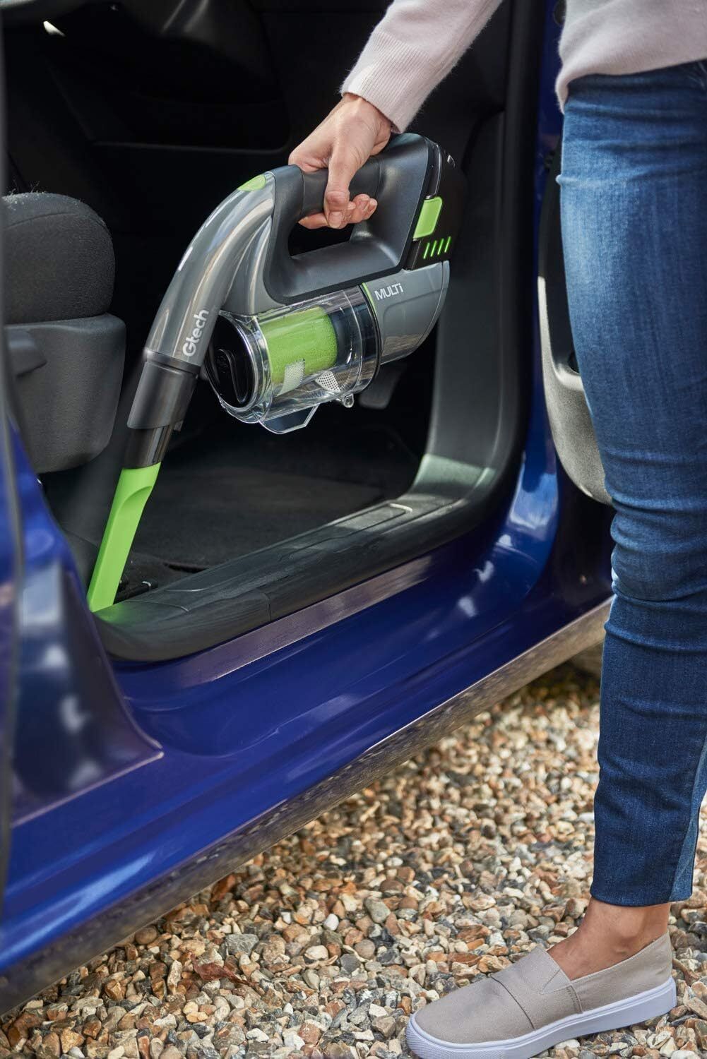 Gtech Multi MK-2 Handheld Cordless Vacuum Cleaner - Grey/Green