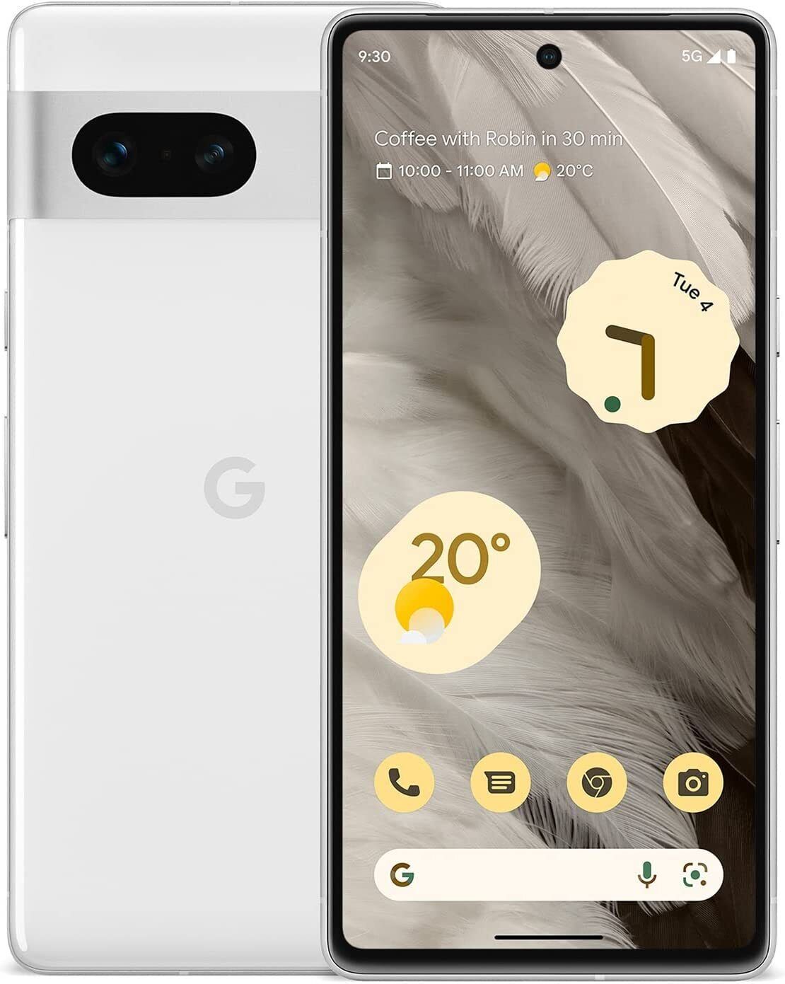 Google Pixel 7 GVU6C - 128GB - Snow (Unlocked)