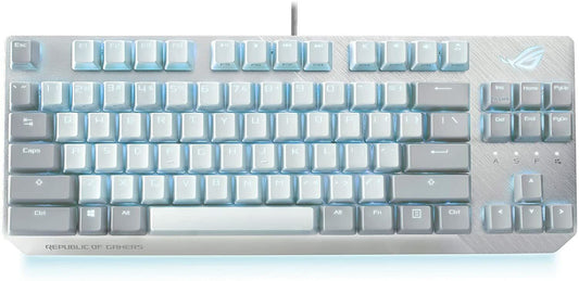 ASUS ROG Strix Scope NX TKL NXRD US Moonlight White Wired Mechanical RGB