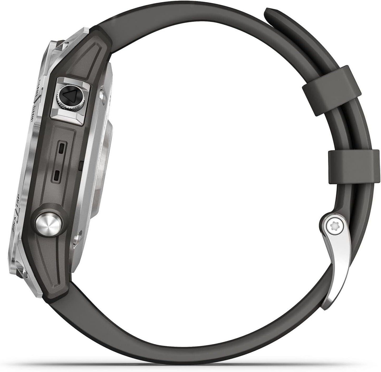 Garmin fēnix 7 Multisport GPS Watch, Silver with Graphite Band