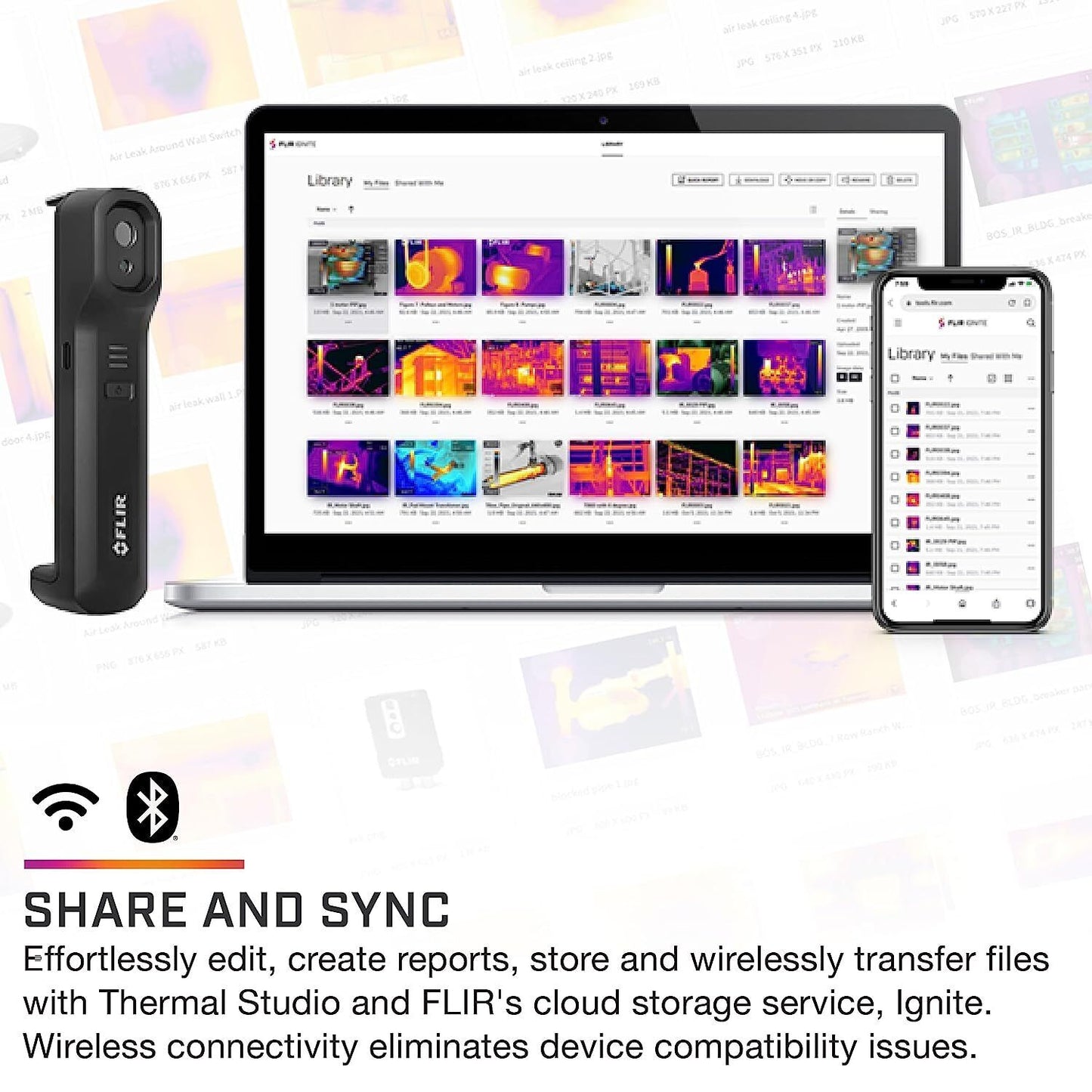 Teledyne FLIR One Edge Pro Wireless Thermal Camera – iOS & Android