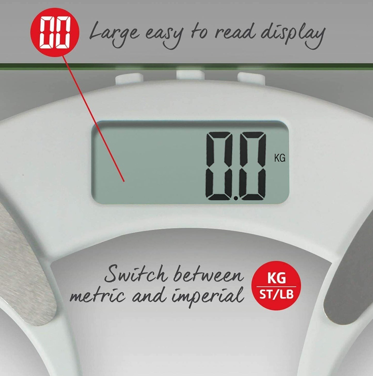 Salter 9141 Wh3r Glass Body Fat Analyser Bathroom Scale