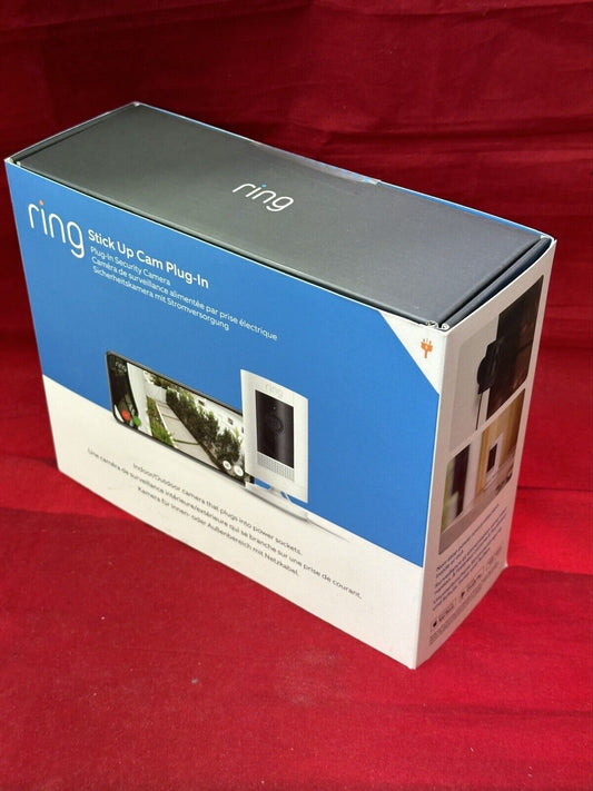 Ring Stick Up Cam WIRED HD Security Camera (3rd Generation) with two-way talk
