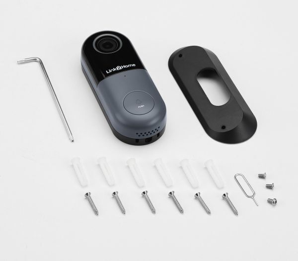 LINK2HOME OUTDOOR WIRED SMART DOORBELL - L2H-BELLWIRED