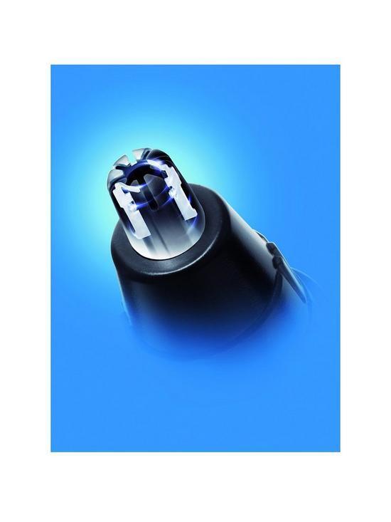 Panasonic Wet & Dry Nose and Ear Trimmer with Vortex Cleaning System ER-GN30