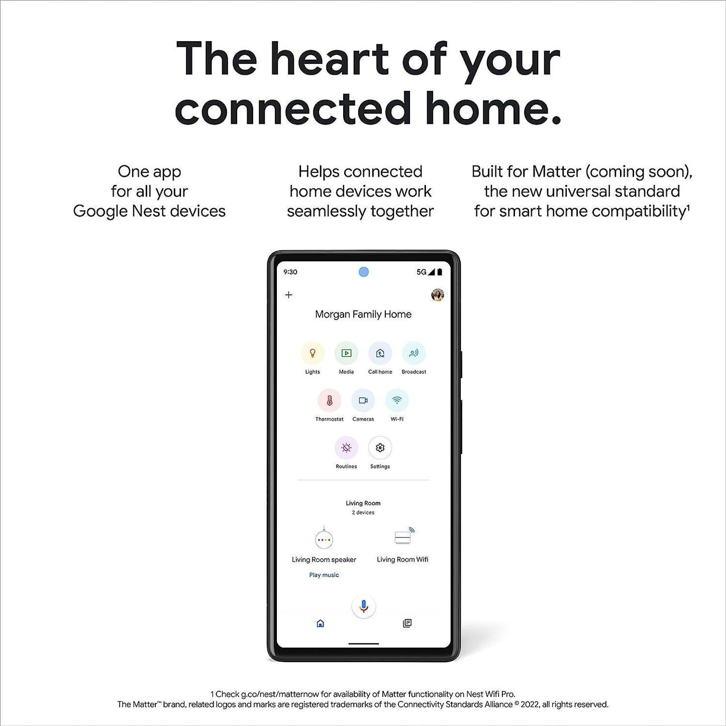 Google Wifi Pro – Wi-Fi 6E Reliable home system with fast speed and whole-home