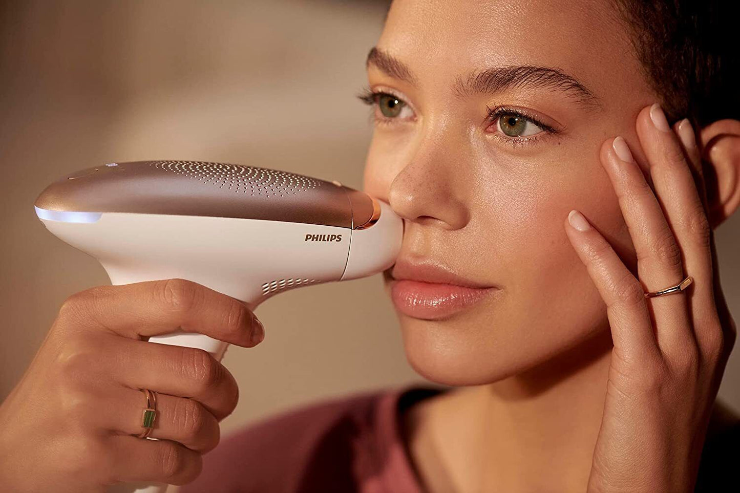 Philips Lumea IPL Advanced Hair Removal Device plus Satin Compact Pen Trimmer