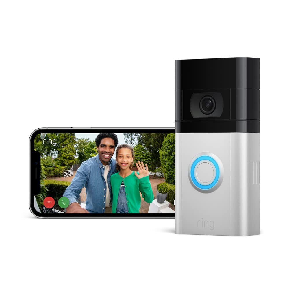 Ring Video Doorbell 4 - Satin Nickel