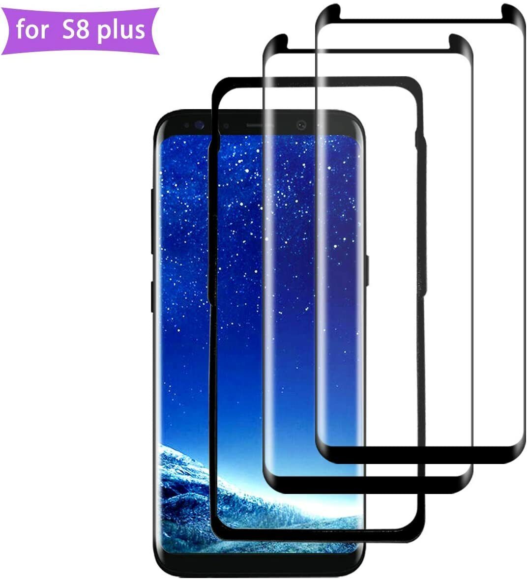 Gmark S8 Plus Screen Protector Glass (2 Pack) (Alignment Frame Tool) Galaxy S9+