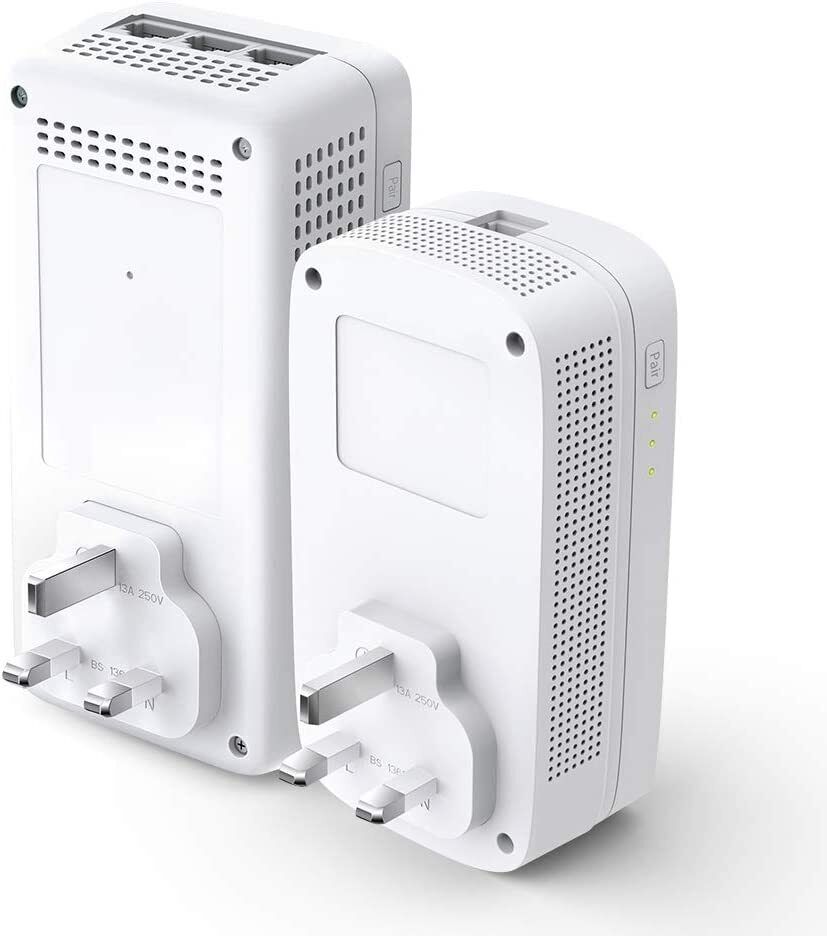 TP-Link AV1300 Gigabit Passthrough Powerline ac Wi-Fi Kit,up to 1200 Mbps WiFi s